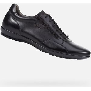 Black Men'S Sneakers Geox Symbol - Men'S Šedá 47 Black Men'S Sneakers Geox Symbol - Men'S Šedá 47