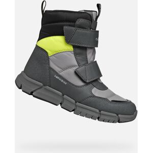 Chlapčenské Členkové Topánky Geox Flexyper B Abx Čierna 37 Chlapčenské Členkové Topánky Geox Flexyper B Abx Čierna 37