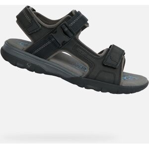 Čierne Pánske Sandále Geox Spherica Ec5 Čierna 40 Čierne Pánske Sandále Geox Spherica Ec5 Čierna 40