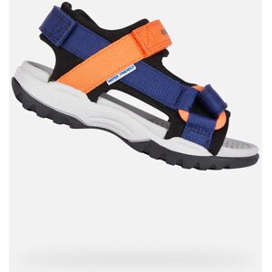 Tmavo Modré Chlapčenské Sandále Geox Borealis Čierna 30 Tmavo Modré Chlapčenské Sandále Geox Borealis Čierna 30