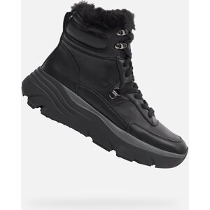 Black Women'S Ankle Boots Geox Diamanta - Women'S Šedá 36 Black Women'S Ankle Boots Geox Diamanta - Women'S Šedá 36
