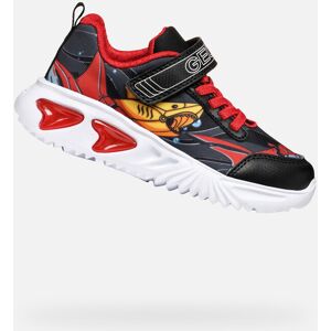 Black Boys' Sneakers Geox Assister - Boys Čierna 24 Black Boys' Sneakers Geox Assister - Boys Čierna 24
