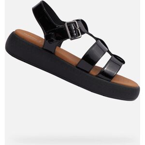 Black Women'S Sandals Geox Camalei - Women'S Čierna 36 Black Women'S Sandals Geox Camalei - Women'S Čierna 36