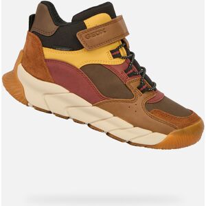 Geox Flexyper Pro Boy B Brown Boys' Ankle Boots - Boys Hnedá 39 Geox Flexyper Pro Boy B Brown Boys' Ankle Boots - Boys Hnedá 39