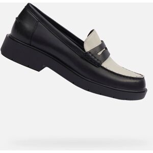 Black Women'S Moccasins Geox Spherica Ec1 - Women'S Šedá 38.5 Black Women'S Moccasins Geox Spherica Ec1 - Women'S Šedá 38.5