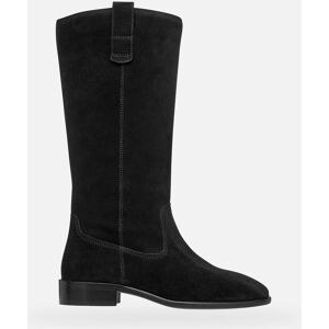 Čierne Dámske Čižmy Geox Eliebeth Čierna 36.5 Čierne Dámske Čižmy Geox Eliebeth Čierna 36.5