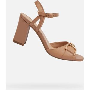 Béžové Dámske Sandále Geox Neeraklia 80 Hnedá 41 Béžové Dámske Sandále Geox Neeraklia 80 Hnedá 41