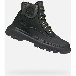 Black Boys' Ankle Boots Geox Kiddartah Wpf - Boys Čierna 35 Black Boys' Ankle Boots Geox Kiddartah Wpf - Boys Čierna 35
