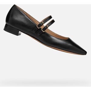 Black Women'S Ballet Flats Geox Giselda15 - Women'S Čierna 38.5 Black Women'S Ballet Flats Geox Giselda15 - Women'S Čierna 38.5