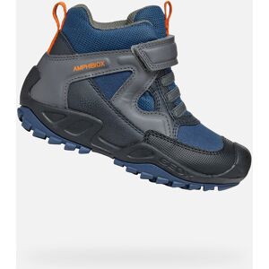 Blue Boys' Ankle Shoes Geox Nesavage A - Boys Čierna 34 Blue Boys' Ankle Shoes Geox Nesavage A - Boys Čierna 34