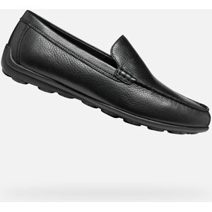Black Men'S Moccasins Geox Spherica Ec16 - Men Čierna 42.5 Black Men'S Moccasins Geox Spherica Ec16 - Men Čierna 42.5