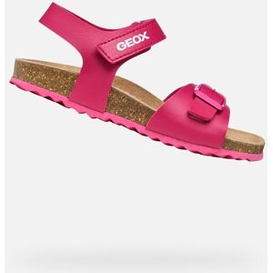 Ružové Dievčenské Sandále Geox Adriel Hnedá 38 Ružové Dievčenské Sandále Geox Adriel Hnedá 38