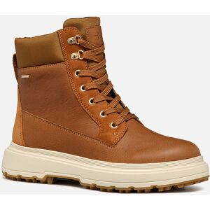 Brown Women'S Ankle Boots Geox Lamide+grip Abx - Women'S Hnedá 37 Brown Women'S Ankle Boots Geox Lamide+grip Abx - Women'S Hnedá 37