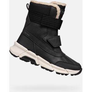 Black Boys' Ankle Boots Geox Flexyper Plus - Boys Čierna 33 Black Boys' Ankle Boots Geox Flexyper Plus - Boys Čierna 33