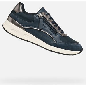 Tmavomodré Dámske Tenisky Geox Bulmya Modrá 36 Tmavomodré Dámske Tenisky Geox Bulmya Modrá 36