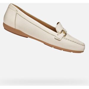 Krémové Dámske Mokasíny Geox Annytah Power Hnedá 40 Krémové Dámske Mokasíny Geox Annytah Power Hnedá 40