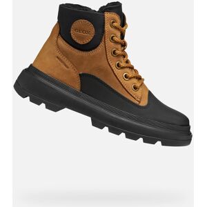 Light Brown Boys' Ankle Boots Geox Kiddartah Wpf - Boys Čierna 34 Light Brown Boys' Ankle Boots Geox Kiddartah Wpf - Boys Čierna 34