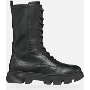 Čierne Dámske Členkové Topánky Geox Vilde Čierna 36.5 Čierne Dámske Členkové Topánky Geox Vilde Čierna 36.5