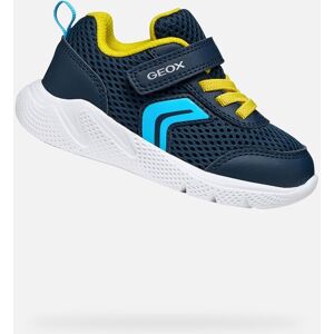Tmavomodré Chlapčenské Tenisky Geox Sprintye Modrá 3xl Tmavomodré Chlapčenské Tenisky Geox Sprintye Modrá 3xl