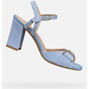 Light Blue Women'S Sandals Geox New Eraklia 80 - Women'S Šedá 38 Light Blue Women'S Sandals Geox New Eraklia 80 - Women'S Šedá 38