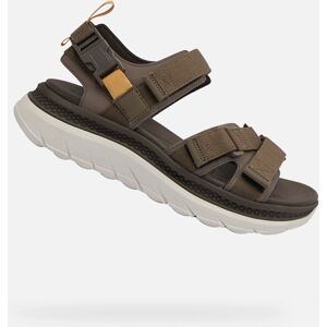 Grey Men'S Sandals Geox Spherica Actif X S - Men'S Hnedá 41 Grey Men'S Sandals Geox Spherica Actif X S - Men'S Hnedá 41