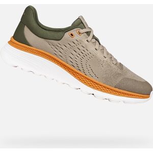 Šedé Pánské Tenisky Geox Spherica Actif X1 Biela 44 Šedé Pánské Tenisky Geox Spherica Actif X1 Biela 44