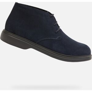 Dark Blue Men'S Ankle Boots Geox Ottavio - Men Čierna 46 Dark Blue Men'S Ankle Boots Geox Ottavio - Men Čierna 46