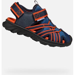Dark Blue Boys' Sandals Geox Airadyum - Boys Čierna 25 Dark Blue Boys' Sandals Geox Airadyum - Boys Čierna 25