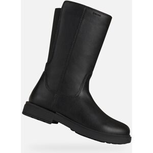 Black Girls Winter Boots Geox Eclair - Girls Čierna 28 Black Girls Winter Boots Geox Eclair - Girls Čierna 28