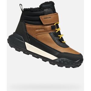 Chlapčenské Členkové Topánky Geox Trekkyup Čierna 37 Chlapčenské Členkové Topánky Geox Trekkyup Čierna 37