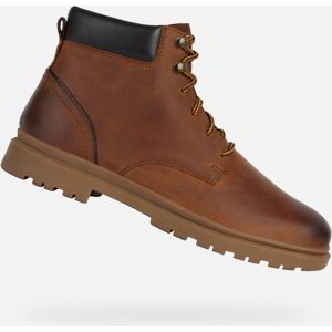 Brown Men'S Ankle Shoes Geox Andalo - Men'S Hnedá 40 Brown Men'S Ankle Shoes Geox Andalo - Men'S Hnedá 40
