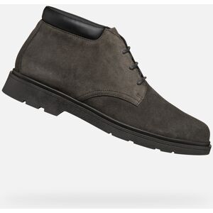 Dark Grey Men'S Ankle Boots Geox Spherica Ec1 - Men Čierna 45 Dark Grey Men'S Ankle Boots Geox Spherica Ec1 - Men Čierna 45