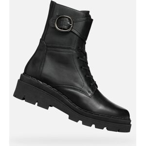 Black Women'S Ankle Boots Geox Felleny - Women'S Čierna 36 Black Women'S Ankle Boots Geox Felleny - Women'S Čierna 36