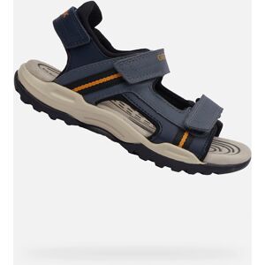 Dark Blue Boys' Sandals Geox Borealis - Boys Modrá 26 Dark Blue Boys' Sandals Geox Borealis - Boys Modrá 26