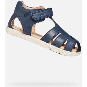 Tmavomodré Chlapčenské Barefoot Sandále Geox Modrá 26 Tmavomodré Chlapčenské Barefoot Sandále Geox Modrá 26