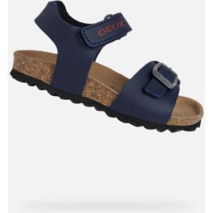 Blue Boys' Sandals Geox Chalki - Boys Modrá 22 Blue Boys' Sandals Geox Chalki - Boys Modrá 22