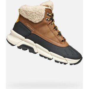 Hnedé Chlapčenské Členkové Topánky Geox Flexyper Plus Čierna 35 Hnedé Chlapčenské Členkové Topánky Geox Flexyper Plus Čierna 35