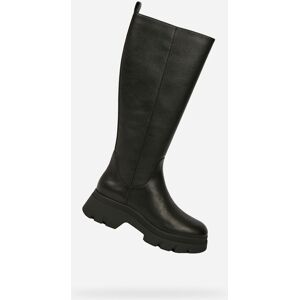 Black Women'S Geox Pluette Boots - Women'S Čierna 37.5 Black Women'S Geox Pluette Boots - Women'S Čierna 37.5