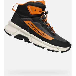 Čierne Chlapčenské Členkové Topánky Geox Flexyper Plus Čierna 34 Čierne Chlapčenské Členkové Topánky Geox Flexyper Plus Čierna 34