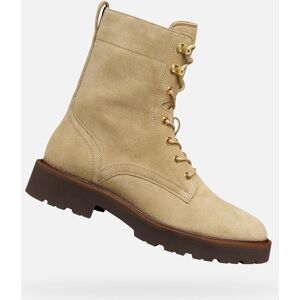 Béžové Členkové Topánky Geox Norize Hnedá 40 Béžové Členkové Topánky Geox Norize Hnedá 40