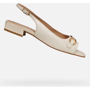 Dámske Krémové Sandále Geox New Eraklia 15 Hnedá 41 Dámske Krémové Sandále Geox New Eraklia 15 Hnedá 41