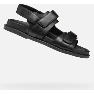Black Women'S Sandals Geox Adelash - Women'S Čierna 35 Black Women'S Sandals Geox Adelash - Women'S Čierna 35