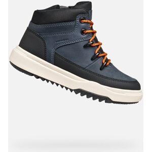 Dark Blue Boys' Geox Bunshee Sneakers - Boys Čierna 37 Dark Blue Boys' Geox Bunshee Sneakers - Boys Čierna 37