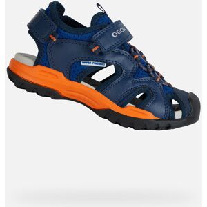 Geox Borealis Blue Boys' Sandals - Boys Modrá 28 Geox Borealis Blue Boys' Sandals - Boys Modrá 28