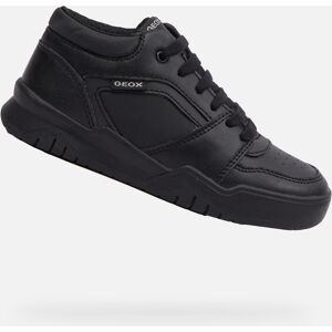 Black Boys' Sneakers Geox Perth - Boys Čierna 31 Black Boys' Sneakers Geox Perth - Boys Čierna 31