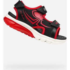 Black Boys' Sandals Geox Ciberdron - Boys Čierna 31 Black Boys' Sandals Geox Ciberdron - Boys Čierna 31