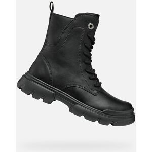 Black Girls Ankle Boots Geox Junette - Girls Čierna 34 Black Girls Ankle Boots Geox Junette - Girls Čierna 34