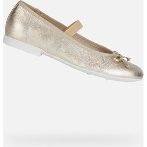 Golden Girls Ballerinas Geox Plie - Girls Biela 30 Golden Girls Ballerinas Geox Plie - Girls Biela 30
