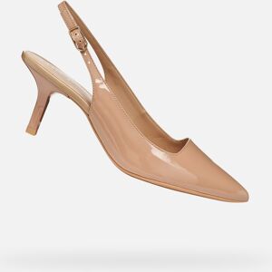 Svetlohnedé Dámske Lodičky Geox Kleopy Krémová 36 Svetlohnedé Dámske Lodičky Geox Kleopy Krémová 36