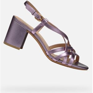 Purple Women'S Sandals Geox Virnilisa 65 S - Women'S Hnedá 41 Purple Women'S Sandals Geox Virnilisa 65 S - Women'S Hnedá 41